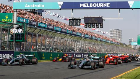 australian f1 race times.